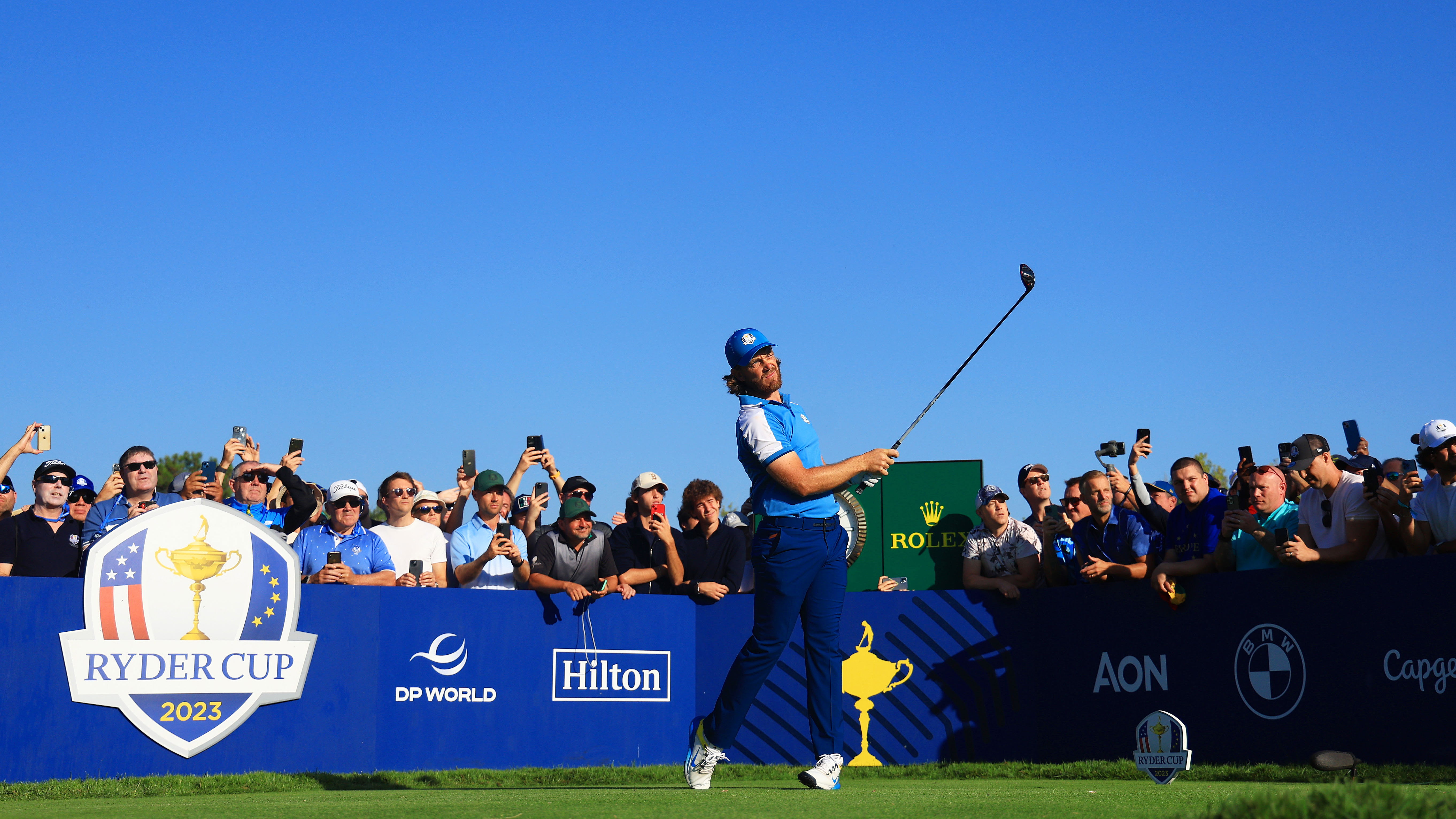 Tommy Fleetwood at the 2023 Ryder Cup